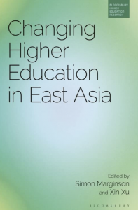 Changing Higher Education in East Asia cover