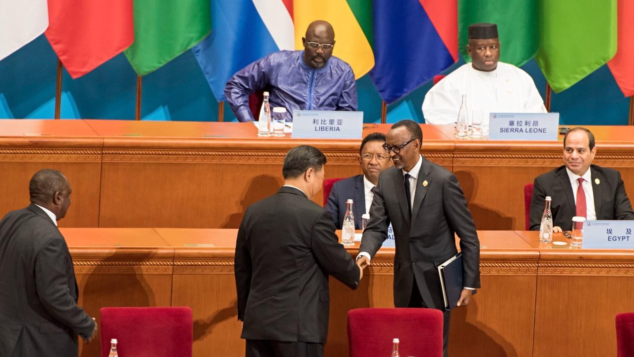 Leaders from Africa and China at the FOCAC Summit