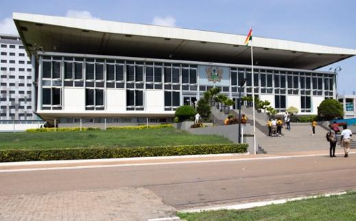 Parliament House in Accra.