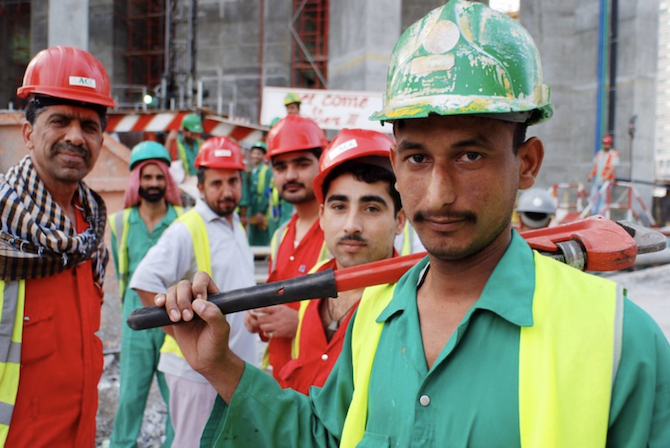 Pakistani workers in qatar