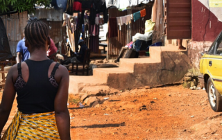 Photo of Dworzark informal settlement, Freetown, Sierra Leone