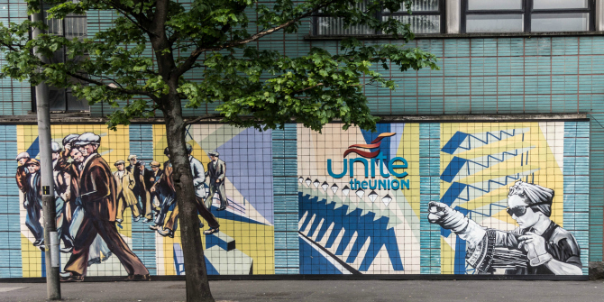Unite the Union mural, Transport House, Belfast