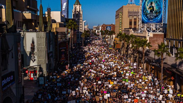 BLM protest, Los Angeles