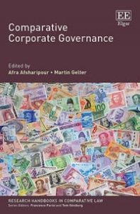 Book cover of Comparative Corporate Governance