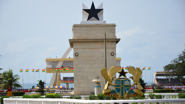 Independence Arch and Independence Square, Accra, Ghana