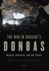 Book cover of The War in Ukraine's Donbas