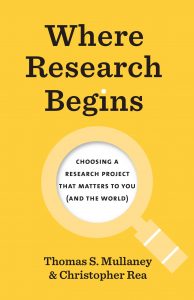 Book cover of Where Research Begins