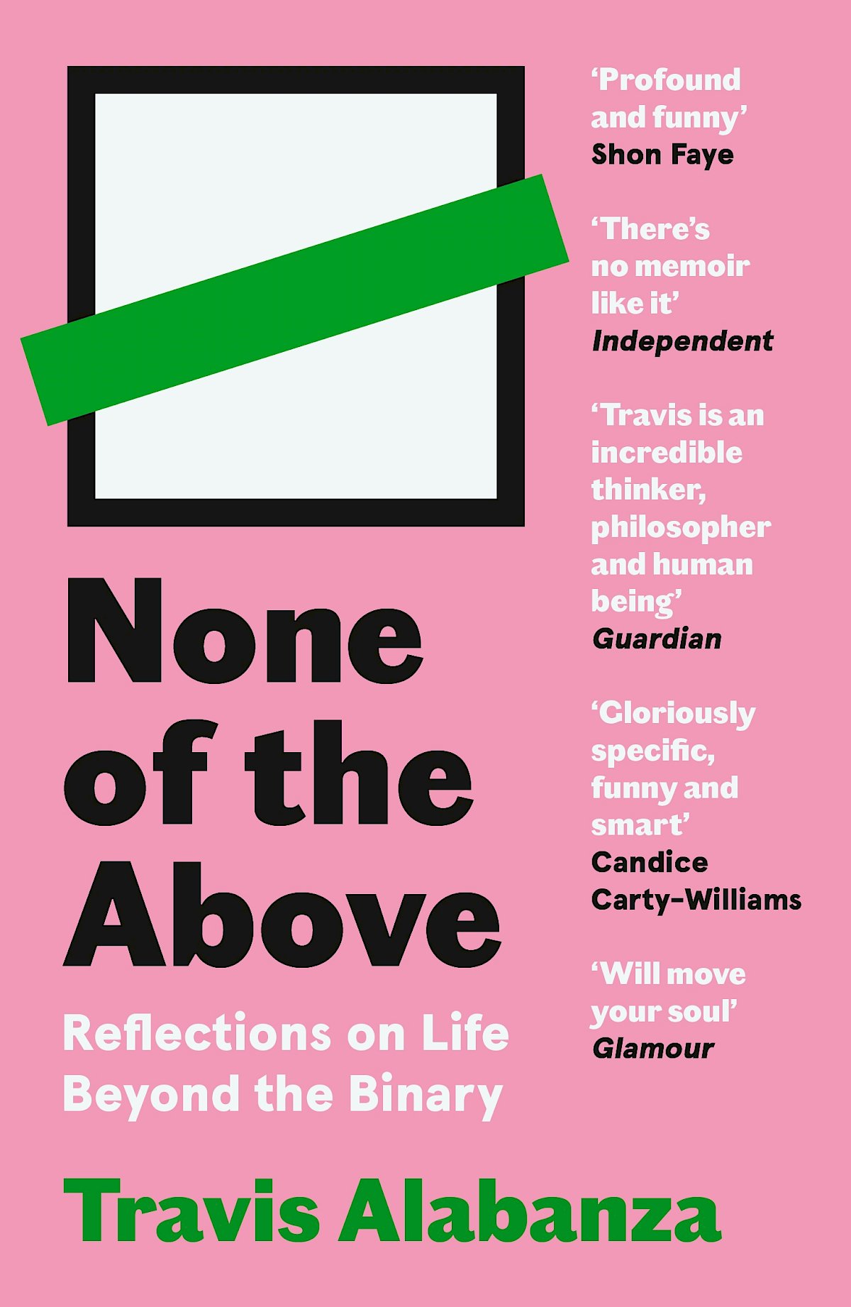 None of the above pink book cover