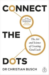 Book cover of connect the dots by Christian Busch on a white background