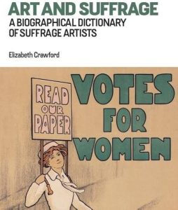 book cover of art and suffrage