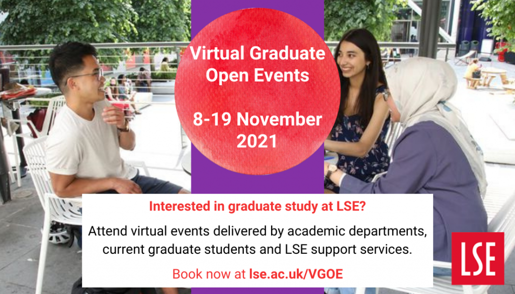 Your Guide to LSE's Virtual Graduate Open Events StudentsLSE