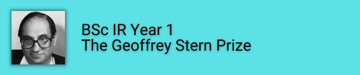 The Geoffrey Stern Prize