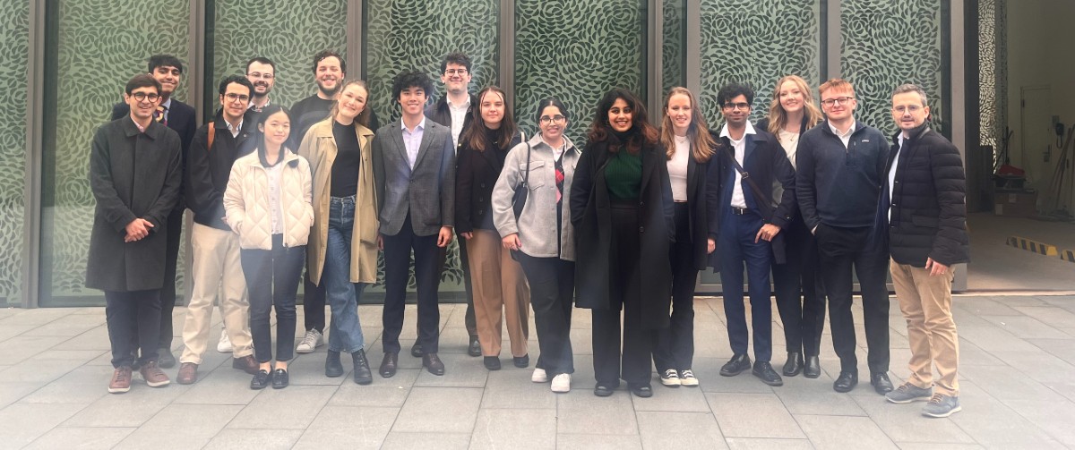 LSE students visiting Diplomacy Day at the US Embassy in London March 2024