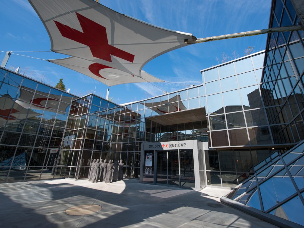 Visit to the IFRC museum (photo credit: IFRC website).