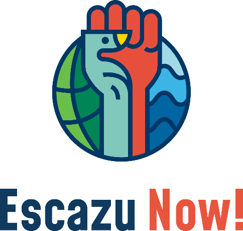 Escazu now! Campaign Logo