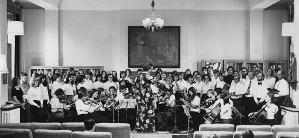 LSE Orchestra, Shaw Library, c1970s. IMAGELIBRARY/704. LSE