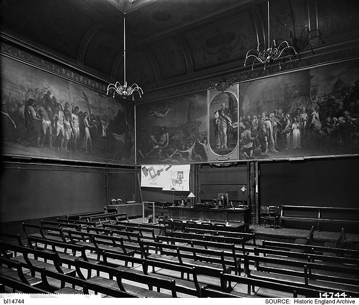 The lecture theatre at the Royal Society of Arts