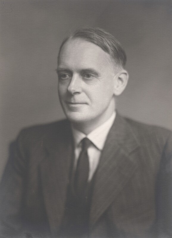 Sir John Richard Hicks by Walter Stoneman, 1953. NPG x28986