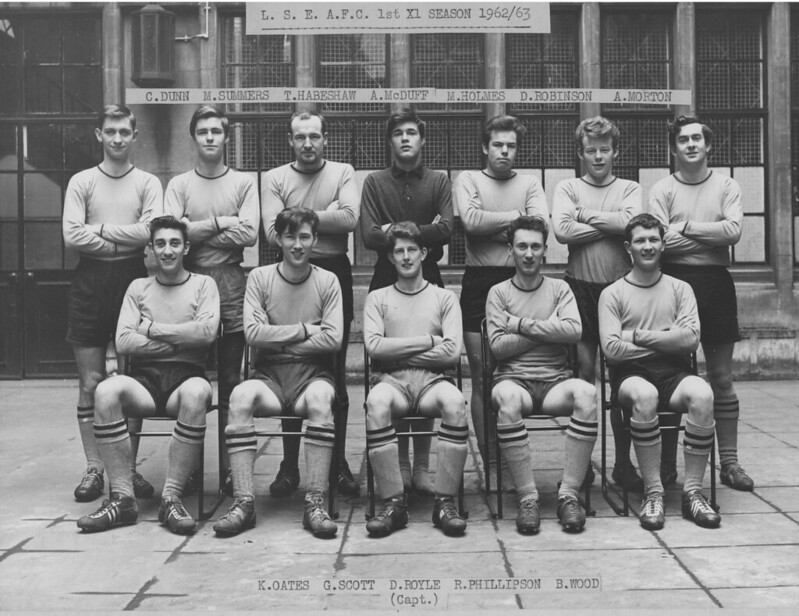 Football First XI, 1963. IMAGELIBRARY/190. LSE
