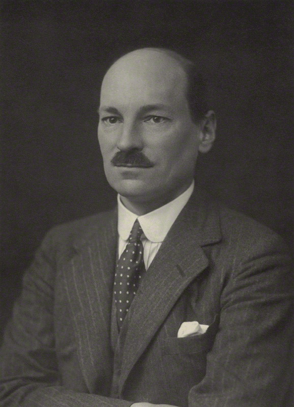 NPG x163783; Clement Richard Attlee, 1st Earl Attlee by Walter Stoneman, bromide print, 1930. Image courtesy of the National Portrait Gallery.