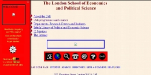 LSE homepage 1996 credit UK web archive