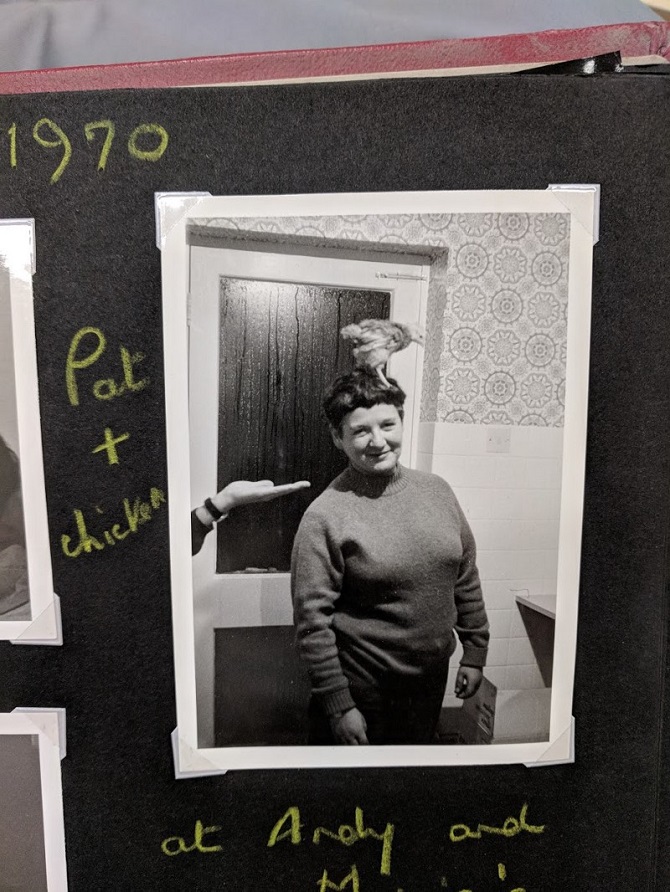 “Pat and Chicken” Photograph album. Credit: LSE Library