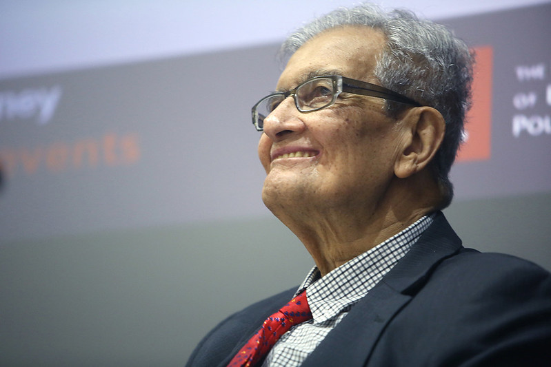 Amartya Sen, 2017. LSE