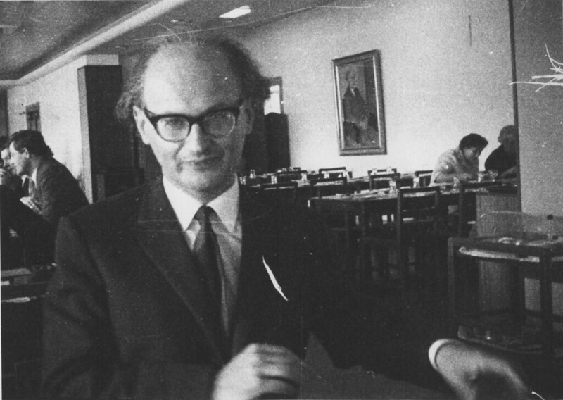 Professor Imre Lakatos c 1960s. IMAGELIBRARY713. LSE