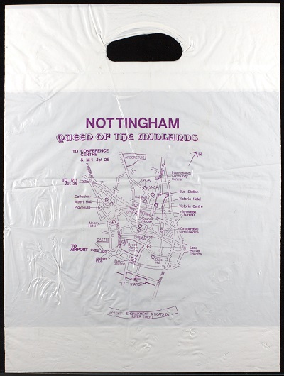 Carrier bag from the 1977 CHE conference HCA/CHE8/29. LSECarrier bag from the 1977 CHE conference HCA/CHE8/29. LSE