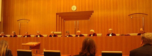 Justices in the Grand Chamber of the European Court of Justice Credit: TPCOM (Creative Commons BY-NC)